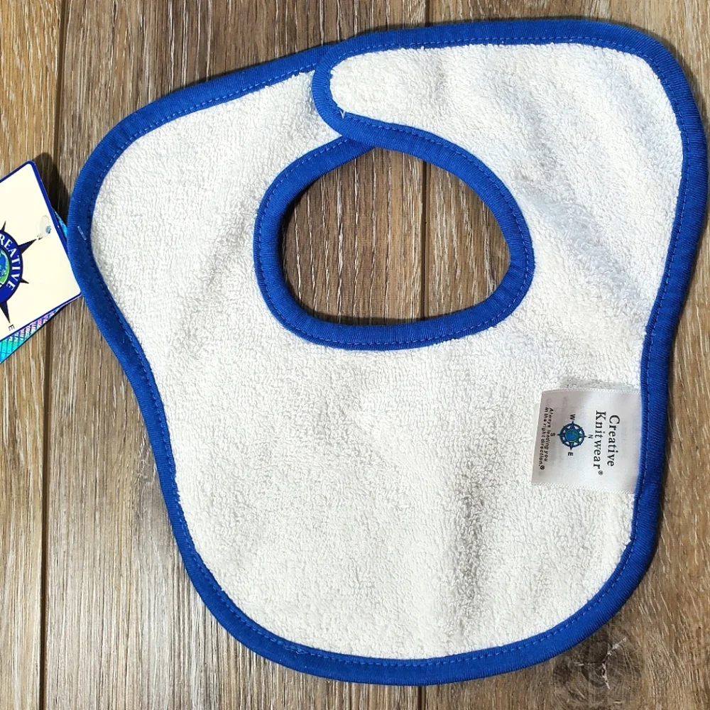 University of Kentucky Blue and White Set Of 2 Baby Bibs And 1 Pair Crib Shoes